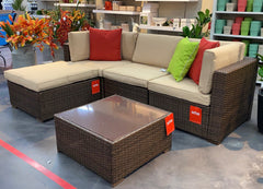 Madlin Corner Sofa Set 5pcs.